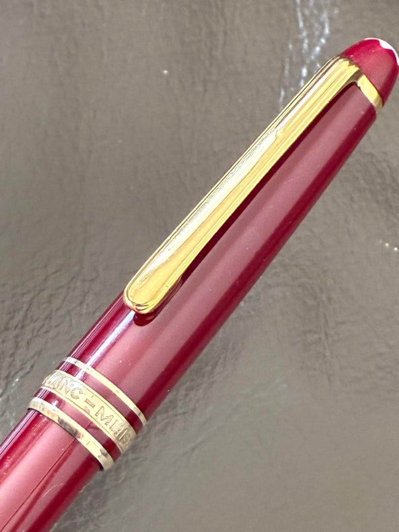 ◾️ボルドー◾️モンブラン◾️マイスターシュテュック◾️165 ボールペン◾️新品リフィル