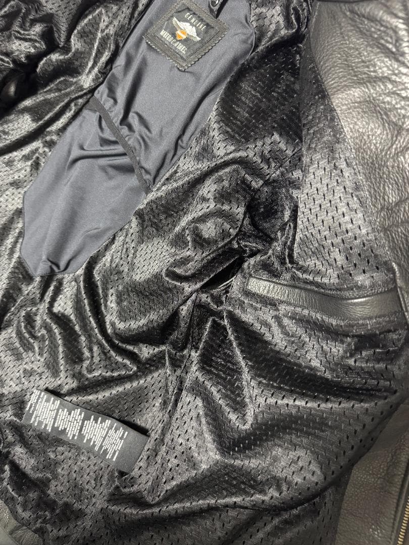 ハーレーダビッドソン スイングアーム メンズ レザージャケット Lサイズ