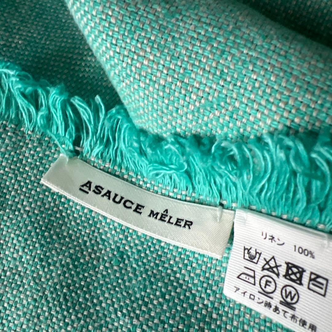 お値下げ価格　厚地　アソースメレ　スカーフ大判195センチ