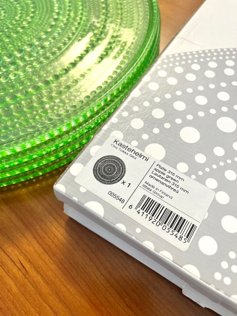 ittala イッタラ　Kastehelmi カステヘルミ プレート315mm