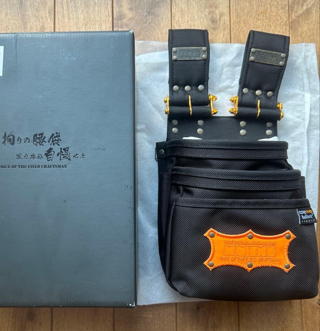 Knicks 腰袋　BA-301DDX 限定色オレンジ