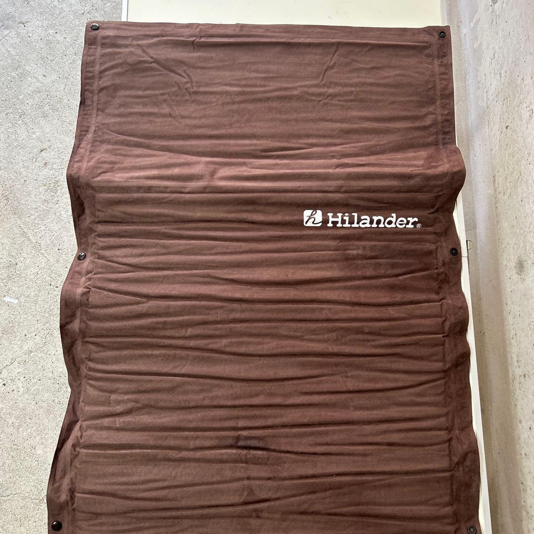 ハイランダー　スエードインフレーターマット　ピロー　5cm ダブル　シングル