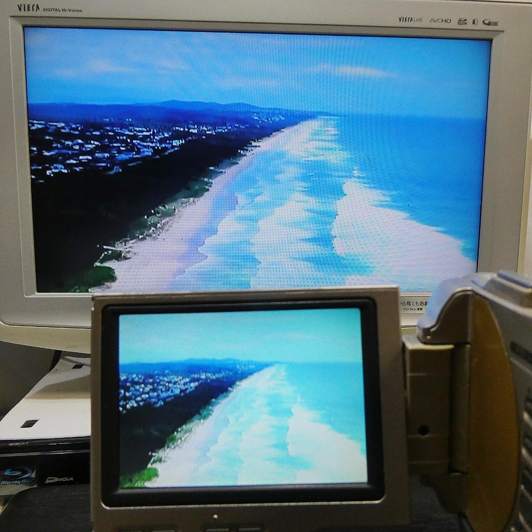 動作良好ソニーDCR-TRV10 MiniDVビデオカメラ DVDダビングに最適