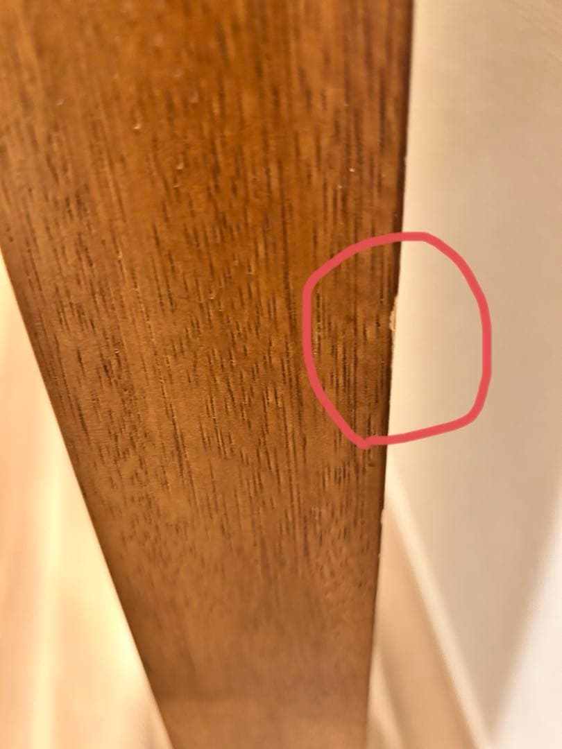 kurveレクタングルミラー ブラウン