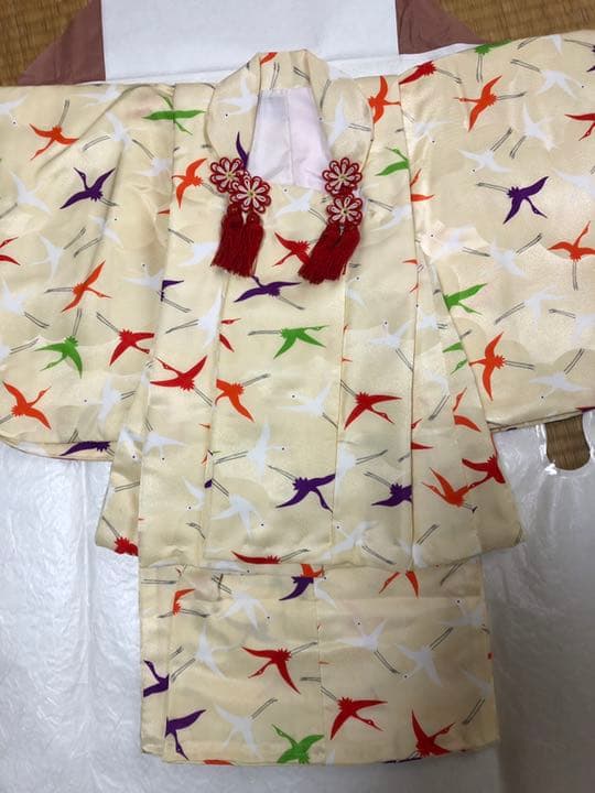 正絹　七五三着物 新品　お値下げ