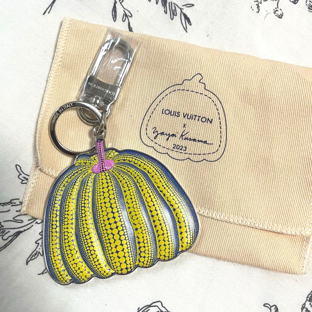 極美品☆LOUIS VUITTON×草間彌生 パンプキン キーホルダー