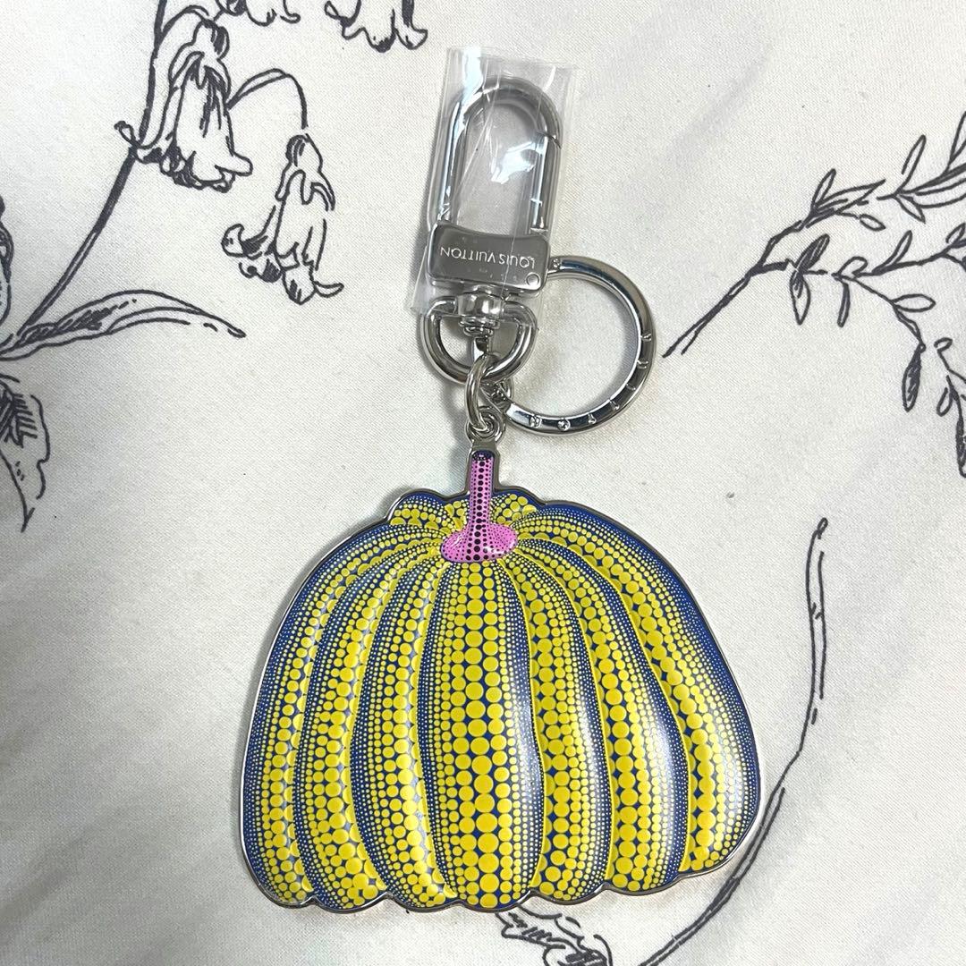 極美品☆LOUIS VUITTON×草間彌生 パンプキン キーホルダー