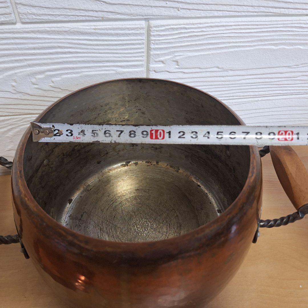 ストックリー　STOCKLI シチュー鍋　ヴィンテージ　アンティーク　純銅