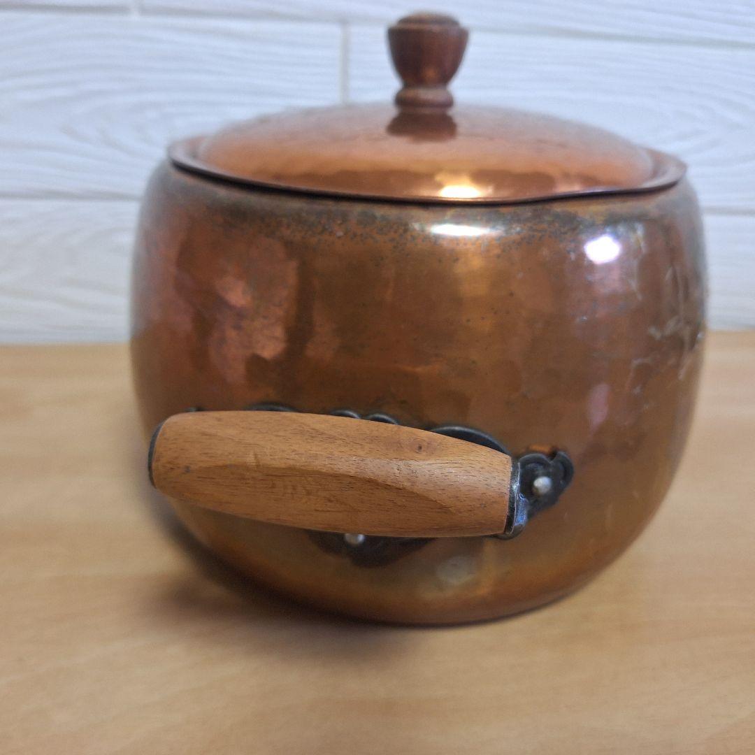 ストックリー　STOCKLI シチュー鍋　ヴィンテージ　アンティーク　純銅