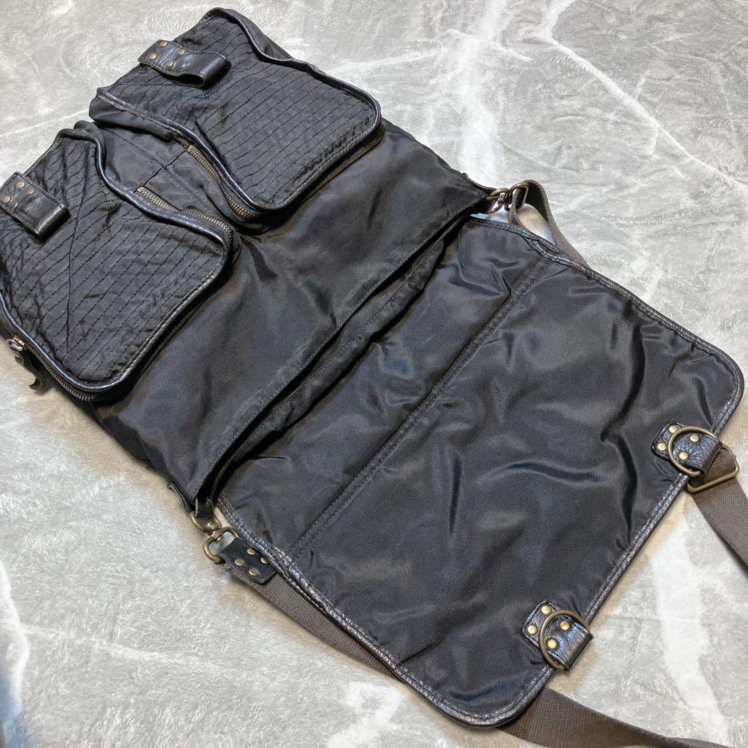 バッグ DIESEL archive l logo messengerbag