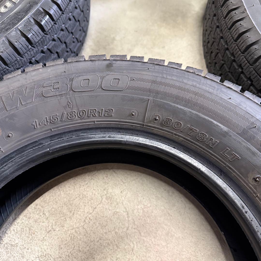 【送料無料】 145/80R12 ブリヂストン スタッドレスタイヤ 軽トラ