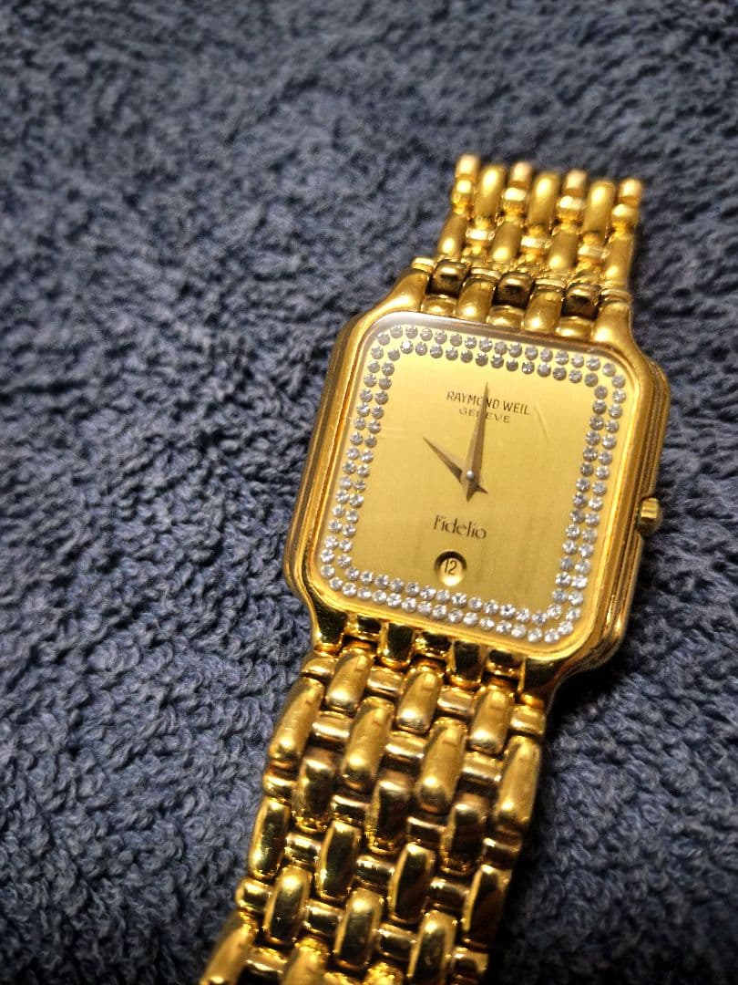 Raymond Weil Fidelio ゴールド腕時計
