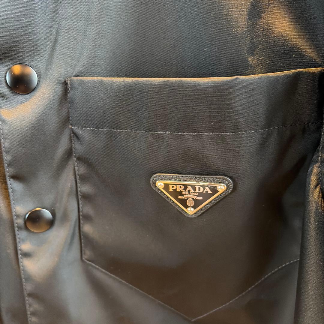 2025年日本正規未使用品　プラダ　Re-Nylon シャツ　XS NFCタグ