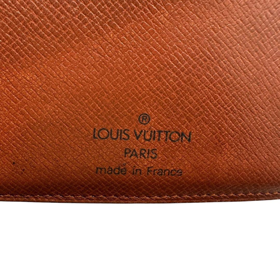 【美品】ルイヴィトン モノグラム 二つ折り財布 ポルトフォイユ・ミュルティプル