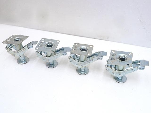 ユーエイ LOCKSTAR 台車 ストッパー ELOCK-150 ② ４点セット