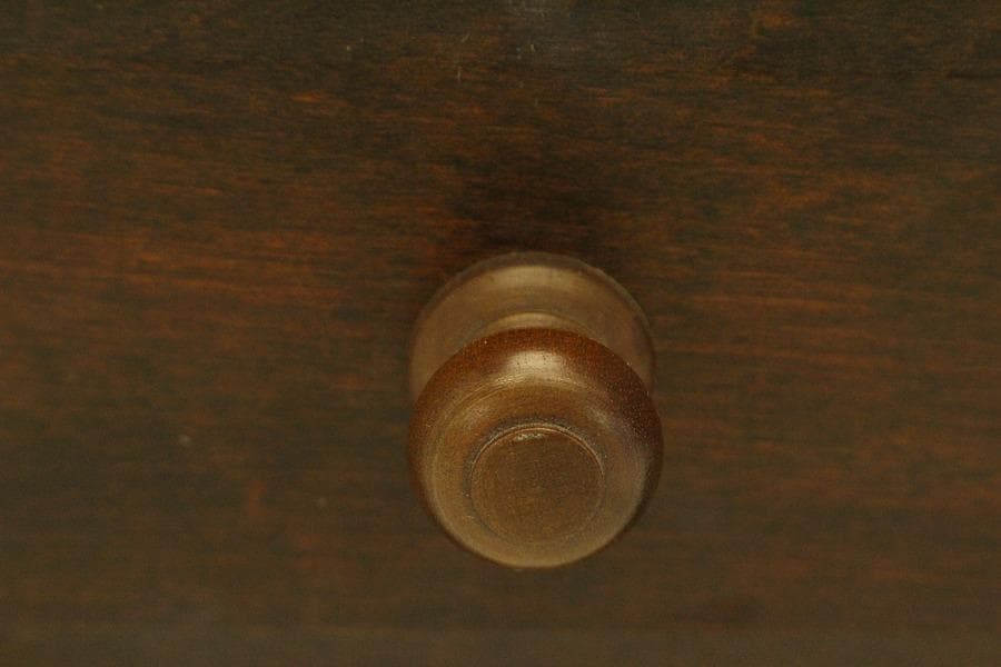 旭川民藝 北海道家具 鏡台 アイヌ 蝦夷(ZE353)