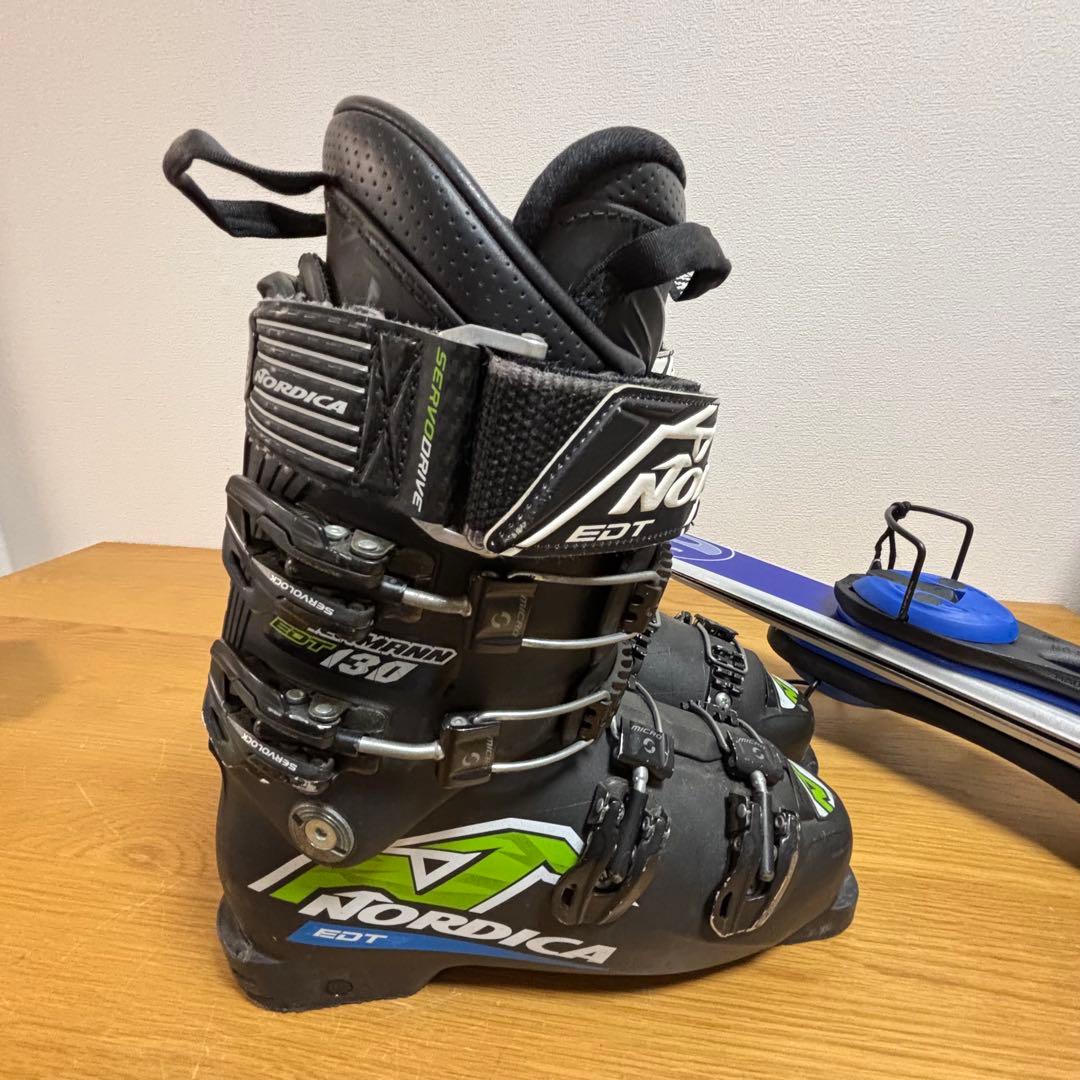 メンズ　ショートスキー　ファンスキーセット　elan 25/25.5cm