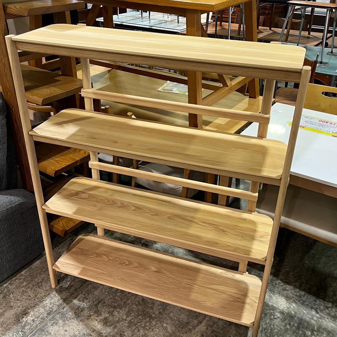 極美品 カリモク ニュースタンダード アーカイブ ピュアオーク シェルフ