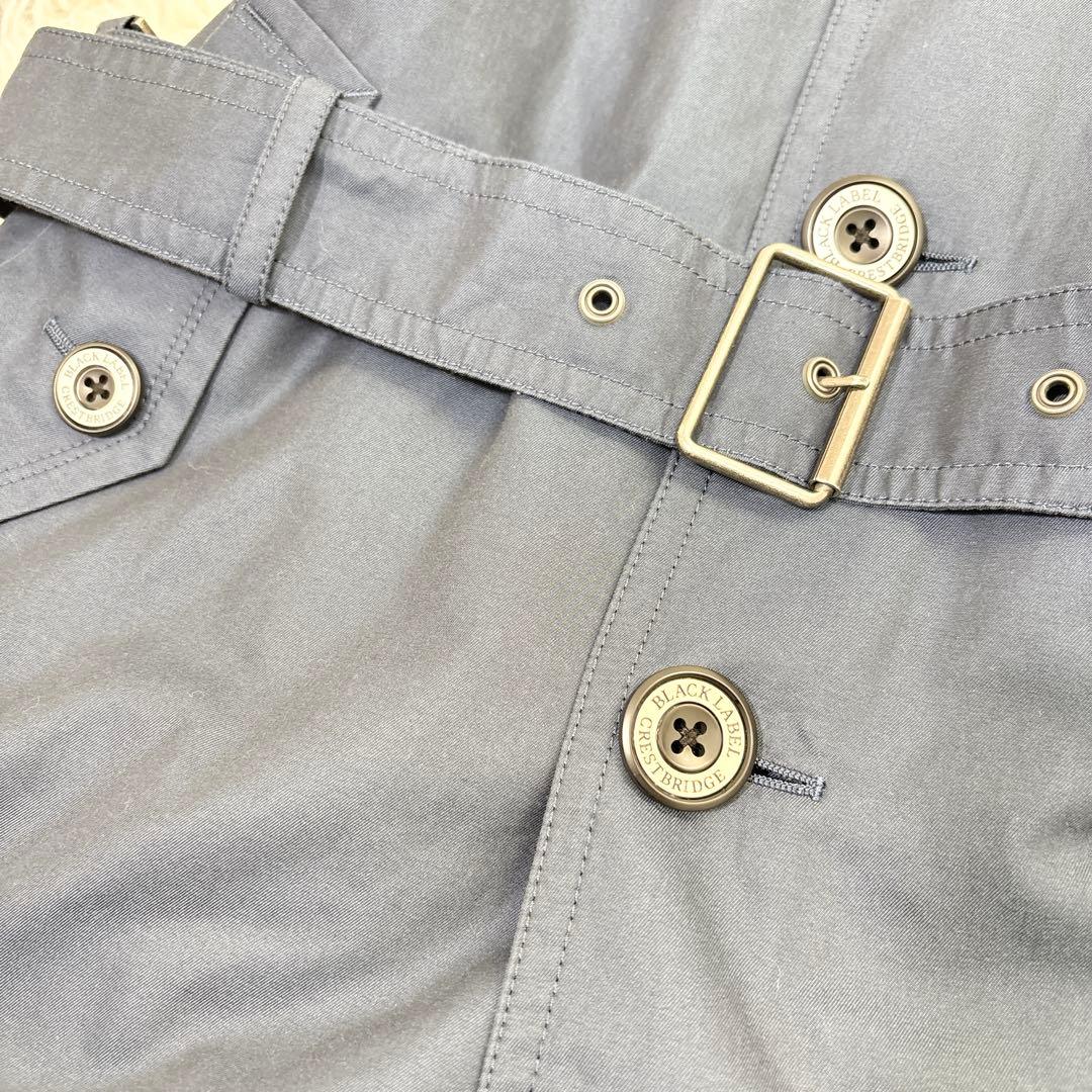 ブラックレーベルクレストブリッジ トレンチコート キルティングライナー 中綿 L