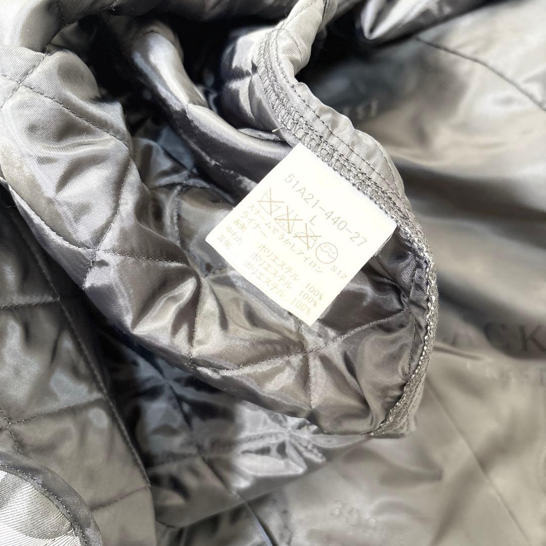 ブラックレーベルクレストブリッジ トレンチコート キルティングライナー 中綿 L