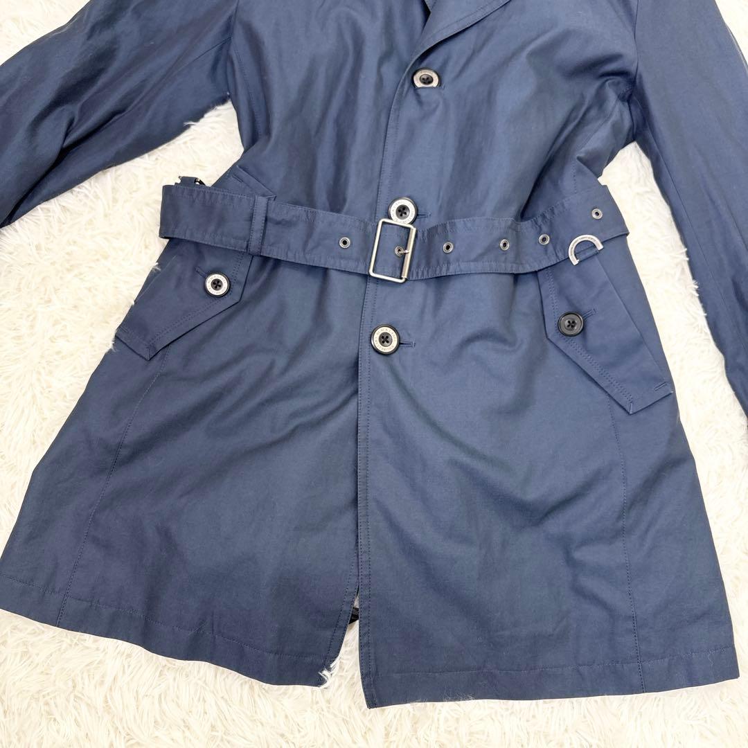 ブラックレーベルクレストブリッジ トレンチコート キルティングライナー 中綿 L