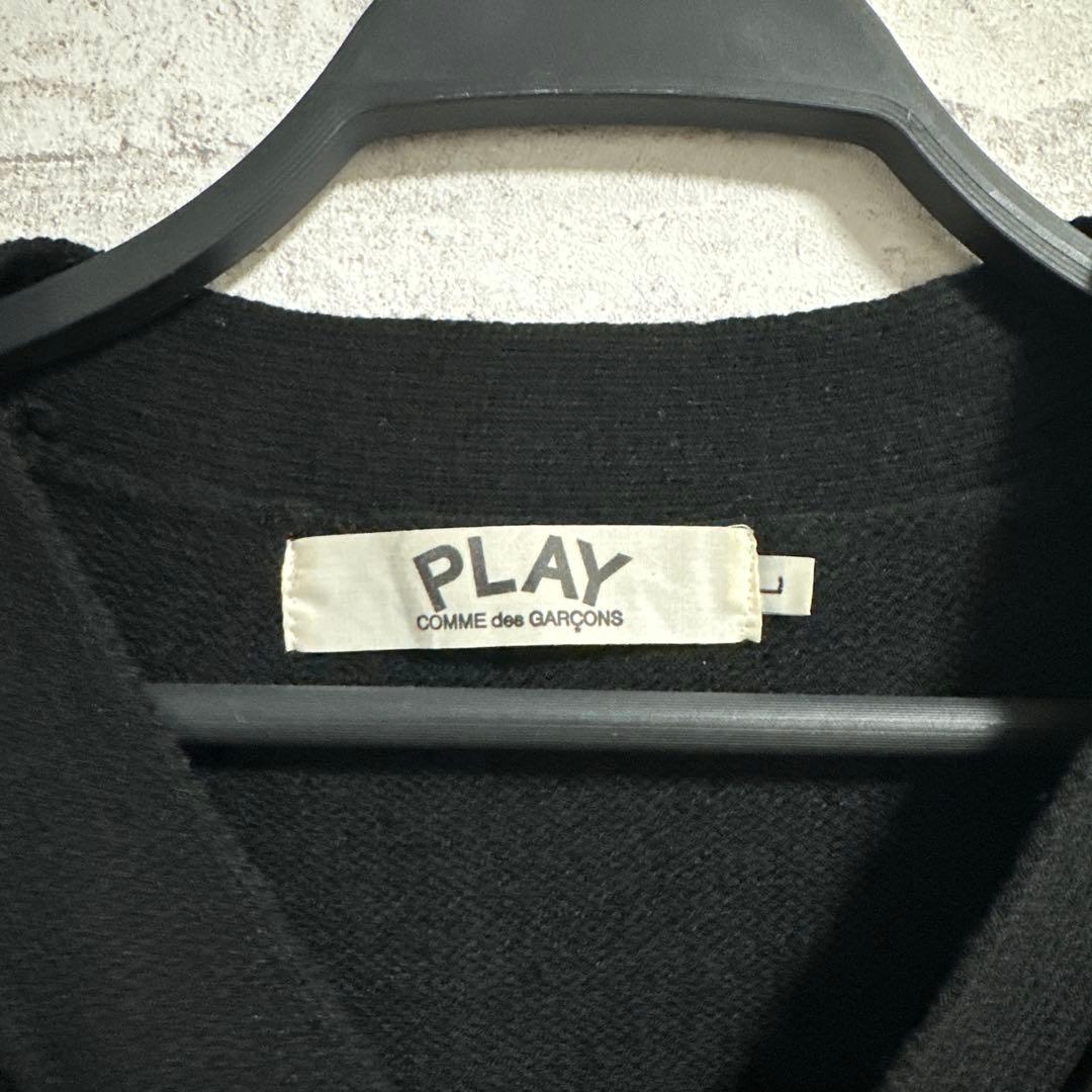 コムデギャルソン ブラック カーディガン