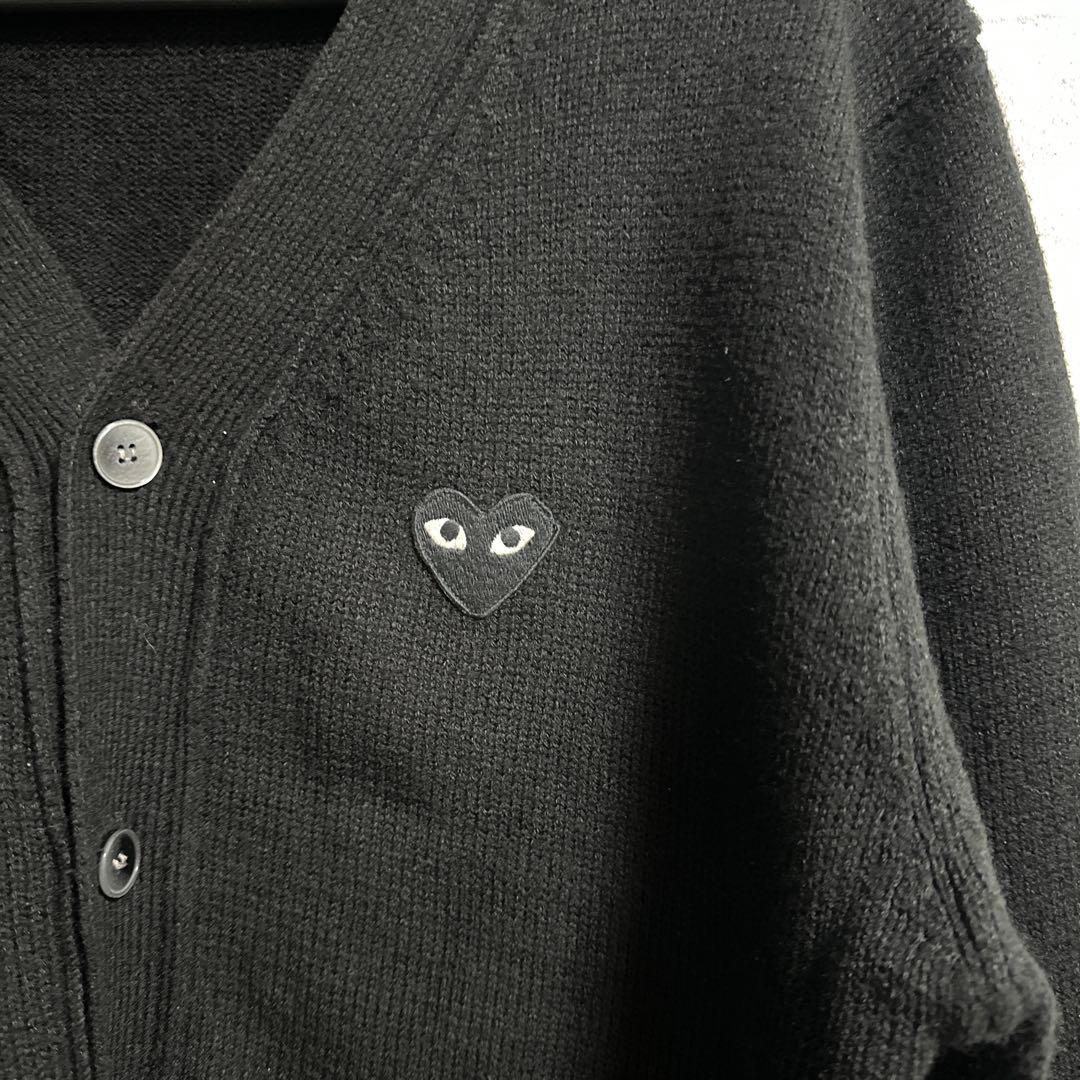 コムデギャルソン ブラック カーディガン