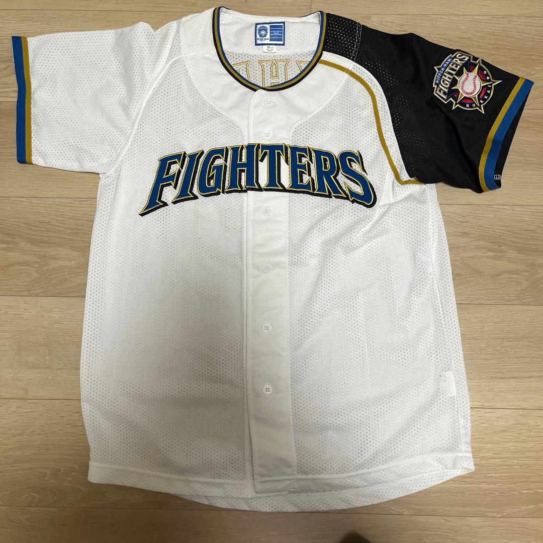 北海道日本ハムファイターズ　マイケル　刺繍ユニフォームホームユニフォーム