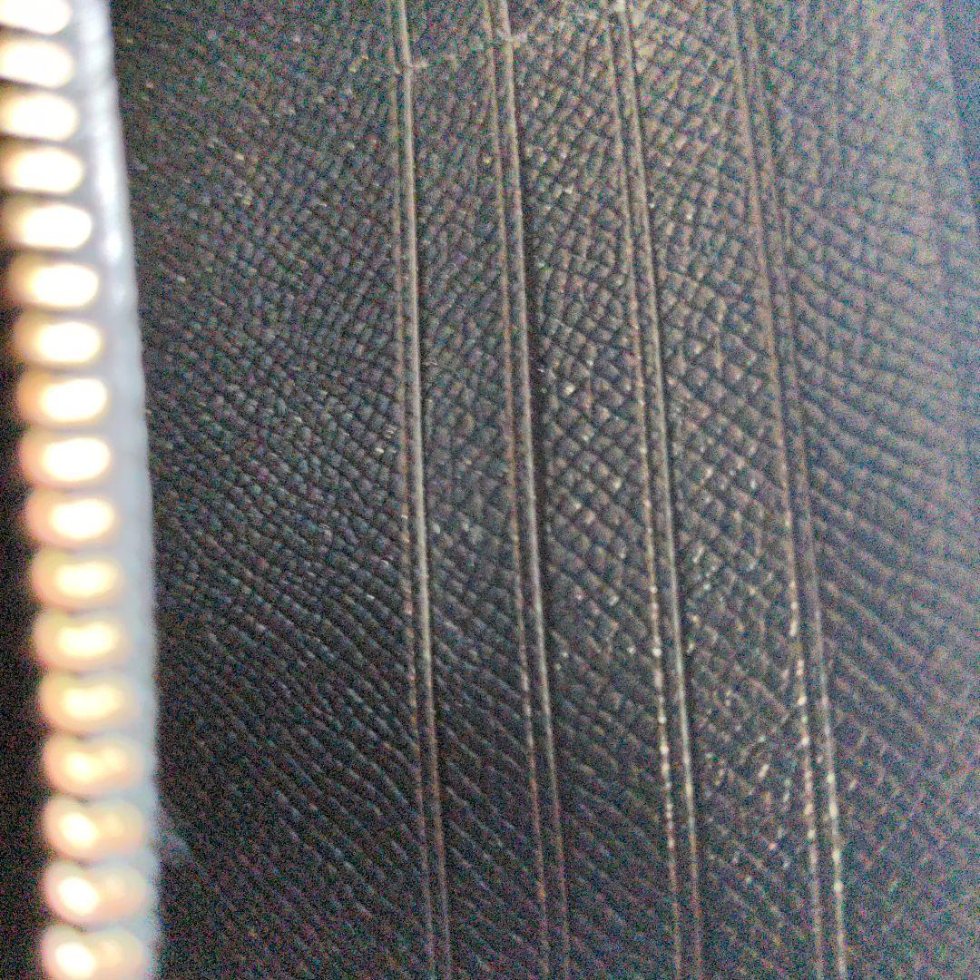 コーチ　COACHブラックpvcレザー エンボス加工 長財布