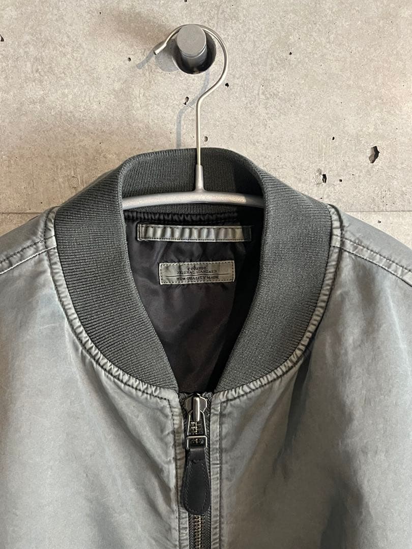 relume ガーメントダイ ボンバージャケット L