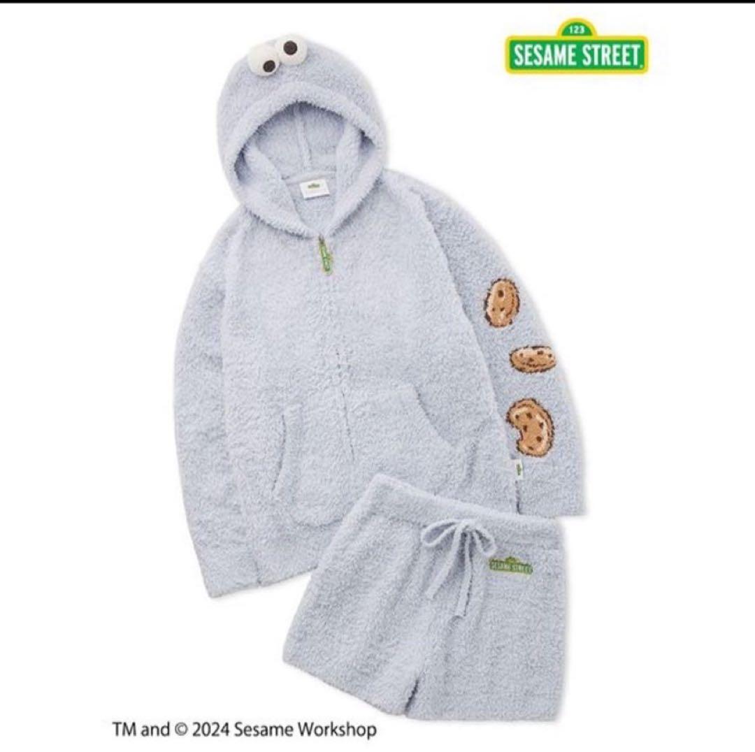 GELATO PIQUE クッキー モンスター ルームウェアセット ブルー