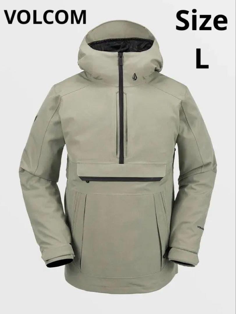 1844【新品タグ付】VOLCOM　スノボウェア　メンズ　プルオーバージャケット
