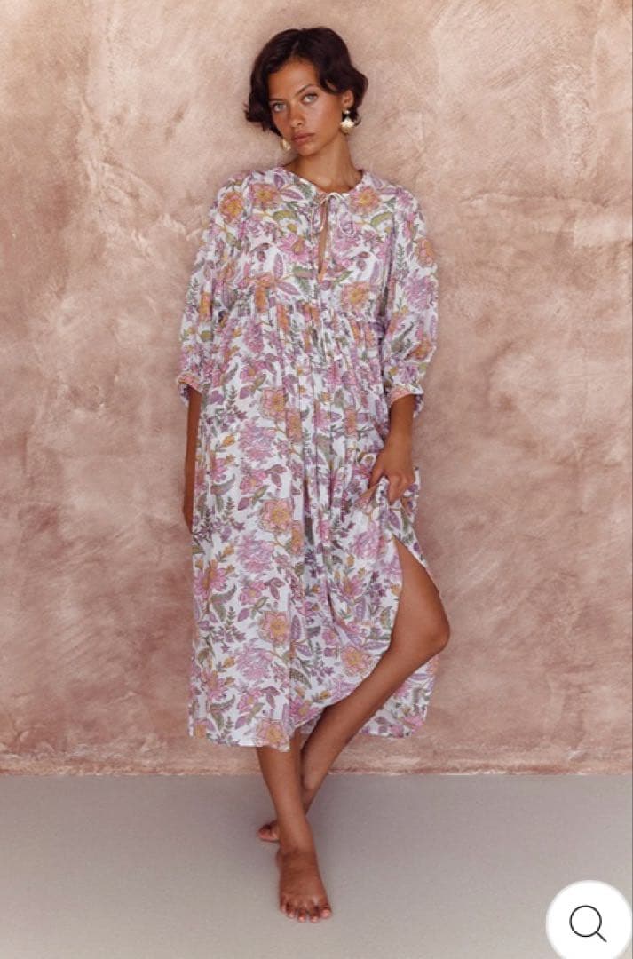 ワンピース DAUGHTERS OF INDIA Kyra Midi Dress