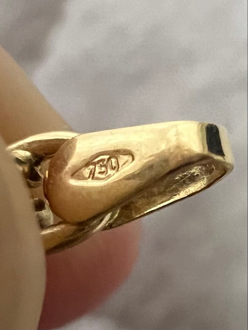 K18 YGウノアエレUNOAERREブレスレット　4.68g