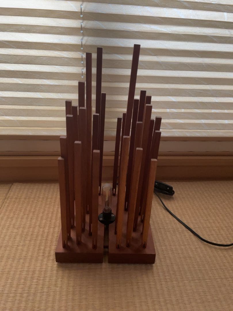 ツーアースリー グローブライト ウォールナット 丹羽望 造形作家 フロアライト