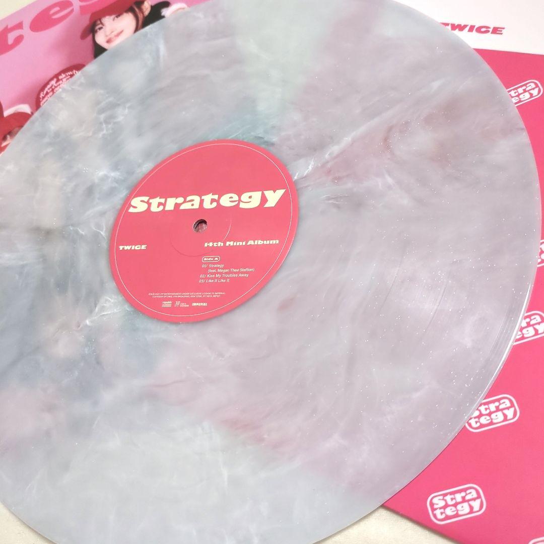 限定版 TWICE 4th Mini Album Strategy アナログ盤