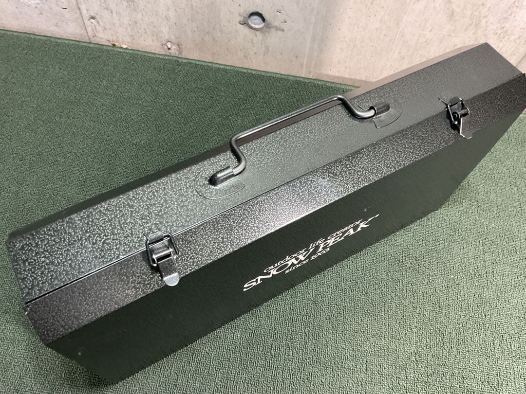 廃盤・激レア・未使用 初期モデル バーベキュー ボックス スノーピーク