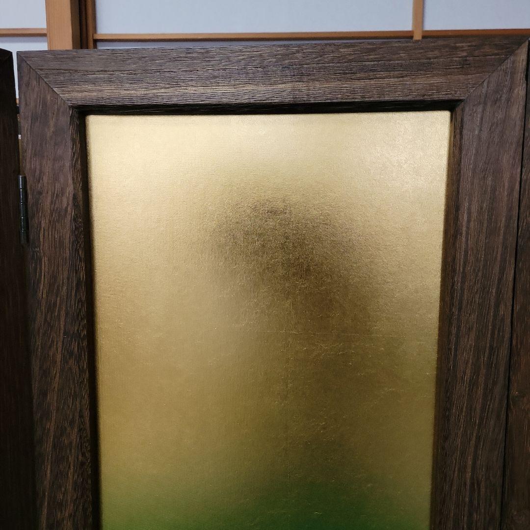 五月人形用　屏風　20号　金沢絹目　M