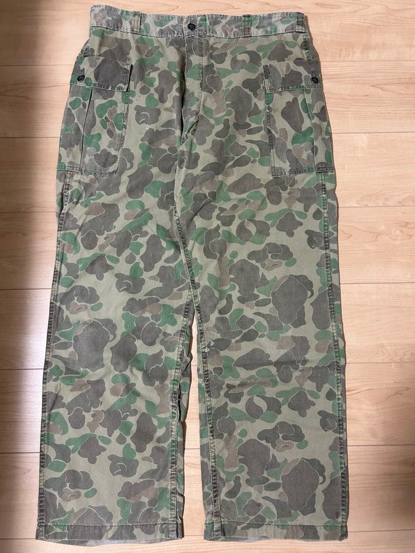年*ん様 1950s US ARMY M-43 ダックハンターカモ フロッグスキ
