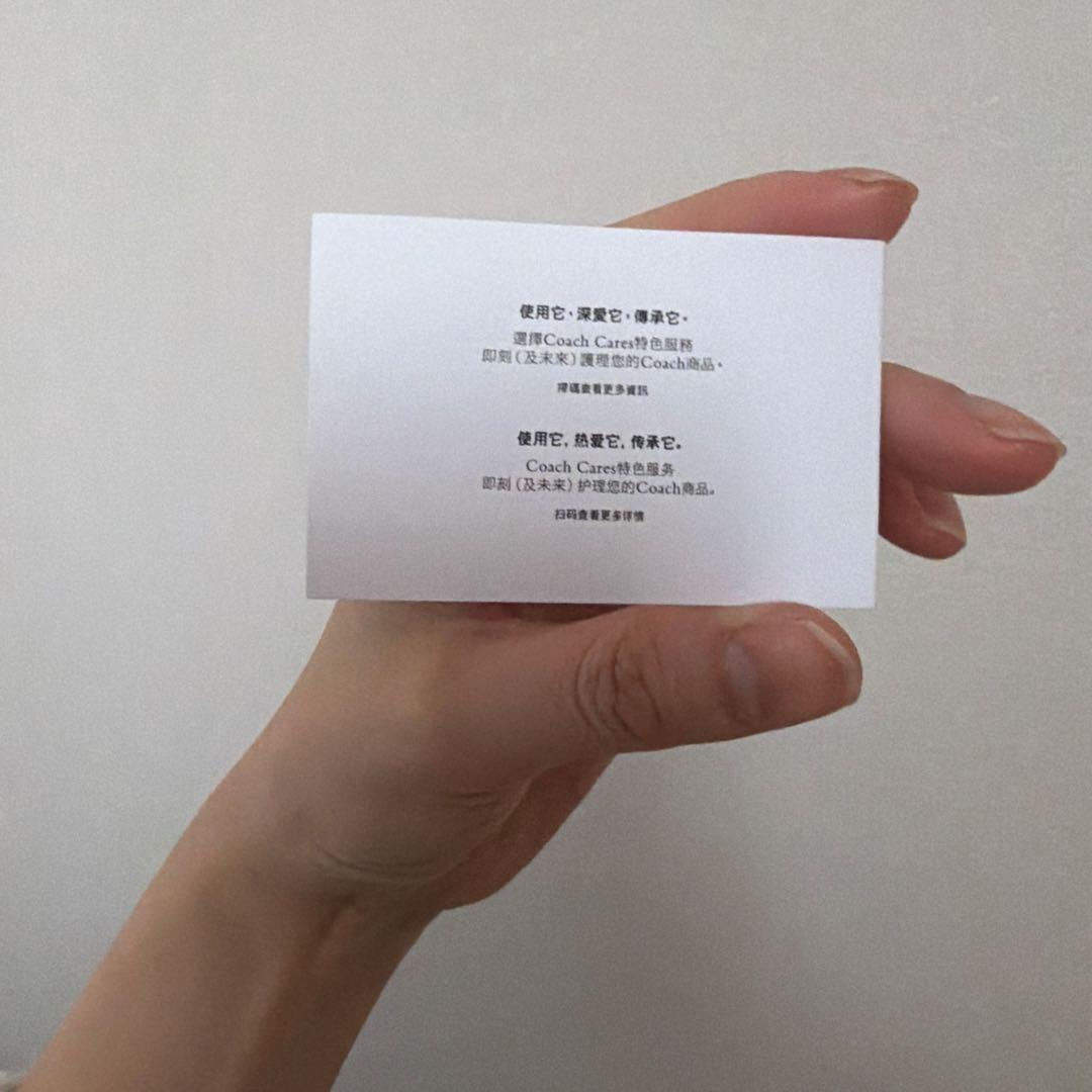 【新品未使用】COACH 二つ折り財布 ライトブルー