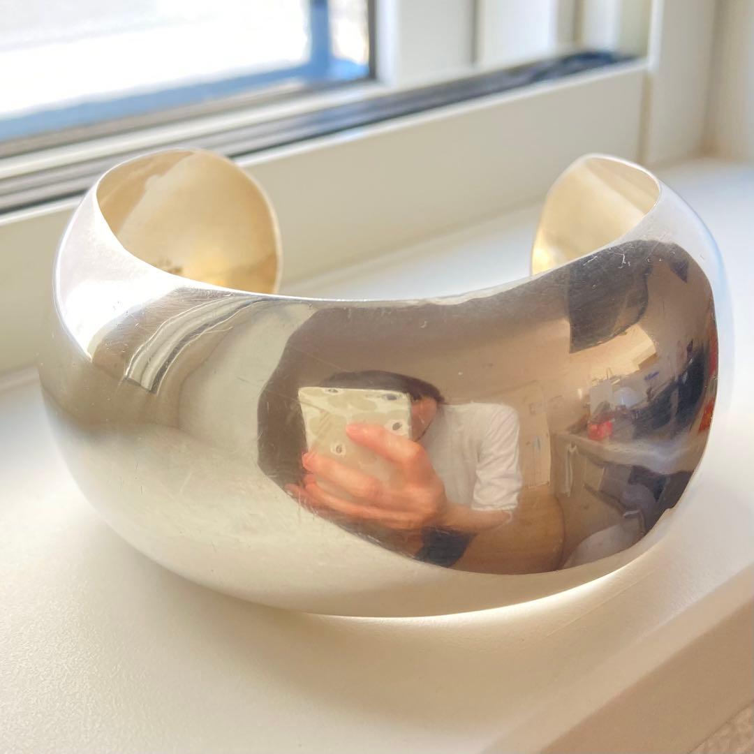 MEXICO ワイドバングル カフ シルバー925 ヴィンテージ メキシカン