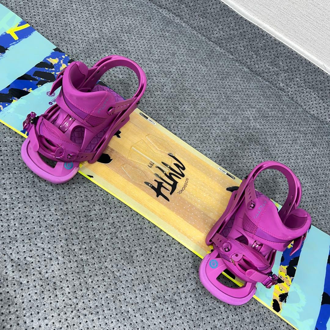 2回使用 ROSSIGNOL MYTH 139×BURTON STILETTO