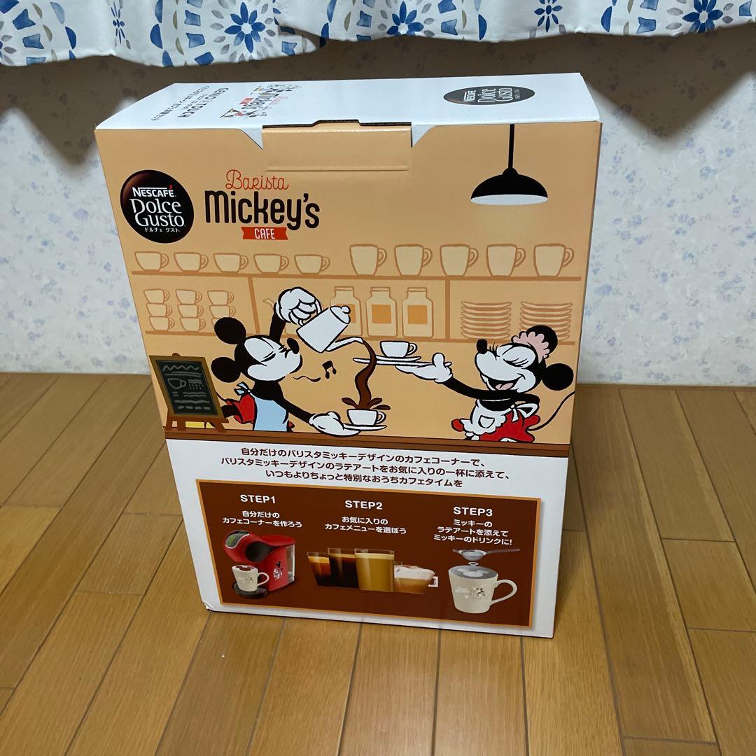 【新品未開封】ネスカフェ ドルチェグスト ディズニー ミッキー　コーヒーメーカー