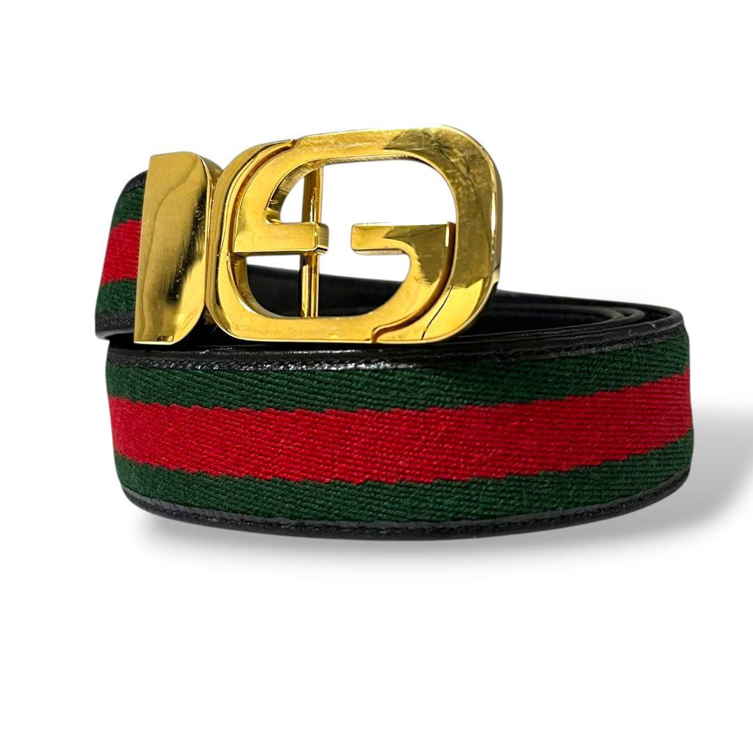 良品　グッチ　GUCCI　ベルト　シェリーライン