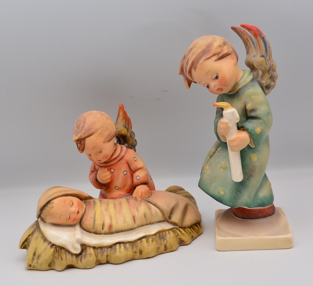 キャンドルホルダー／天国の天使　２体セット　★フンメル　ドイツ・ゲーベル