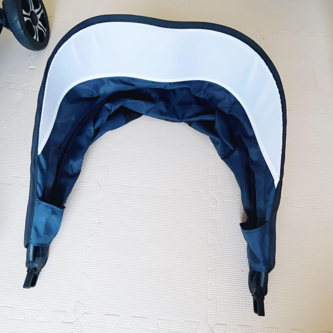 カトージ　KATOJI 二人乗りベビーカー　二人でゴー　遮光カバー付き