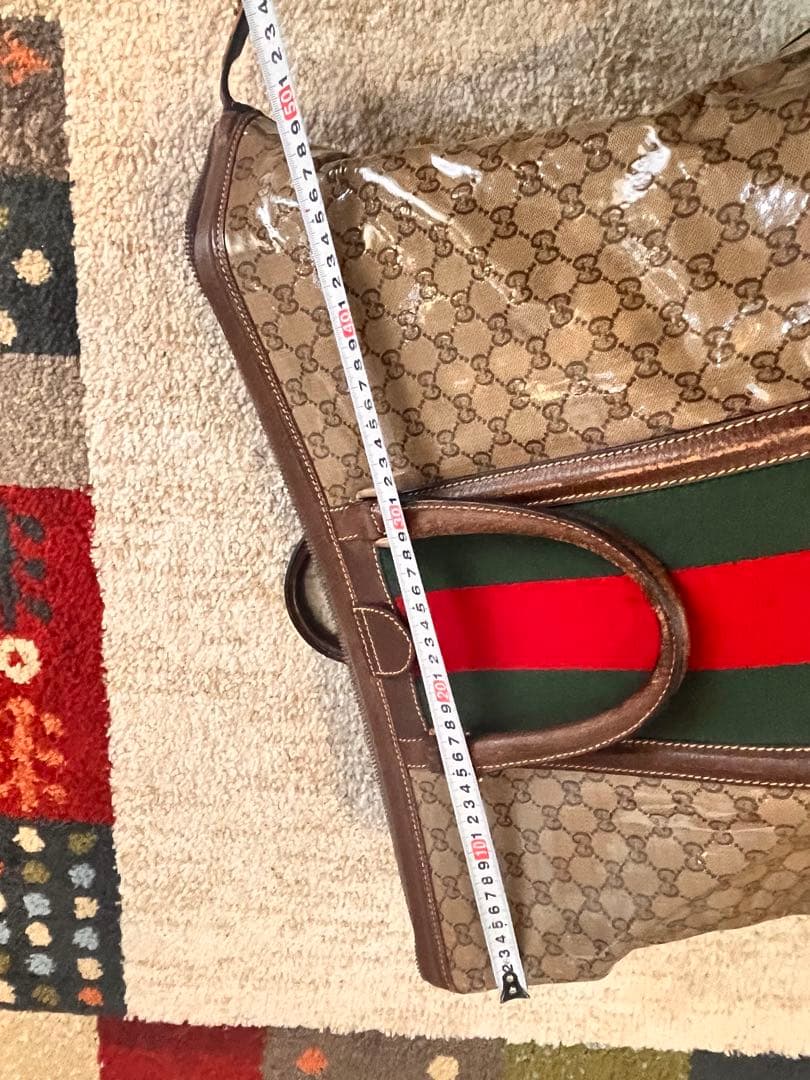グッチヴィンテージ　旅行バック