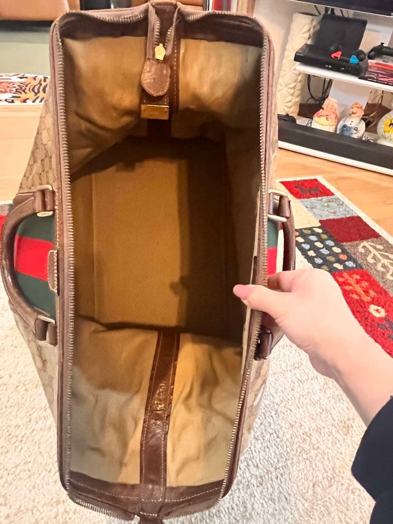 グッチヴィンテージ　旅行バック