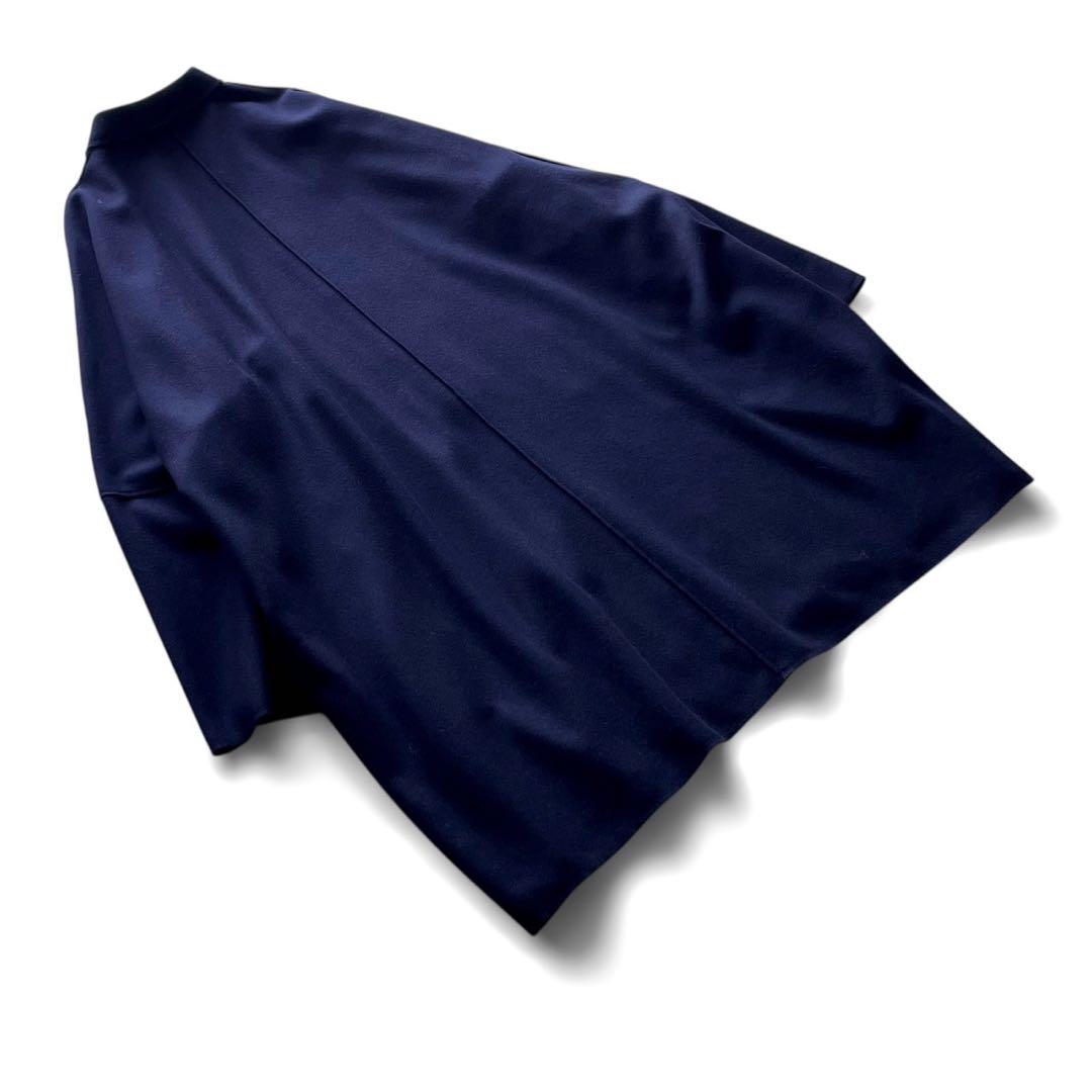 【美品】maillotマイヨ/mature melton lots coat