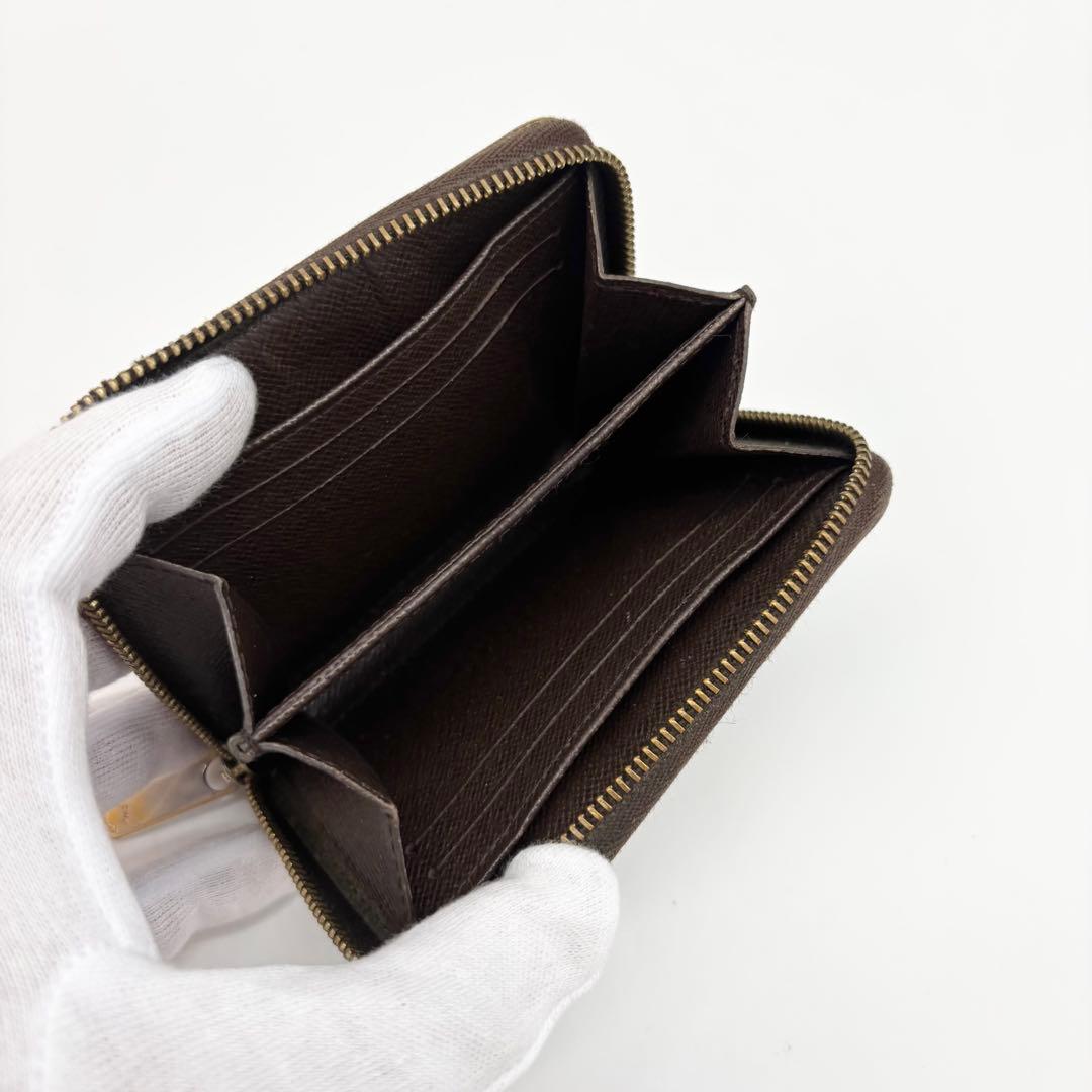 ✨極美品✨ルイヴィトン　ダミエ　エベヌ　ジッピーパース